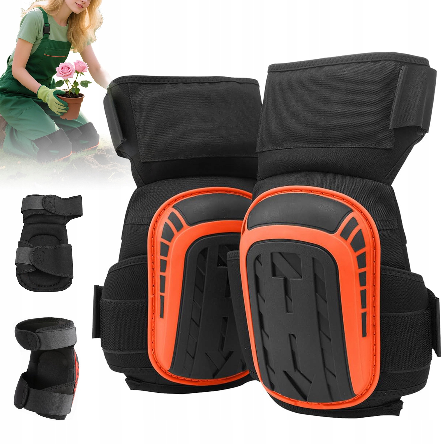 NAKOLANNIKI ROBOCZE ŻELOWE OCHRONNE BUDOWLANE UNIWERSALNE PROFESJONALNE X2