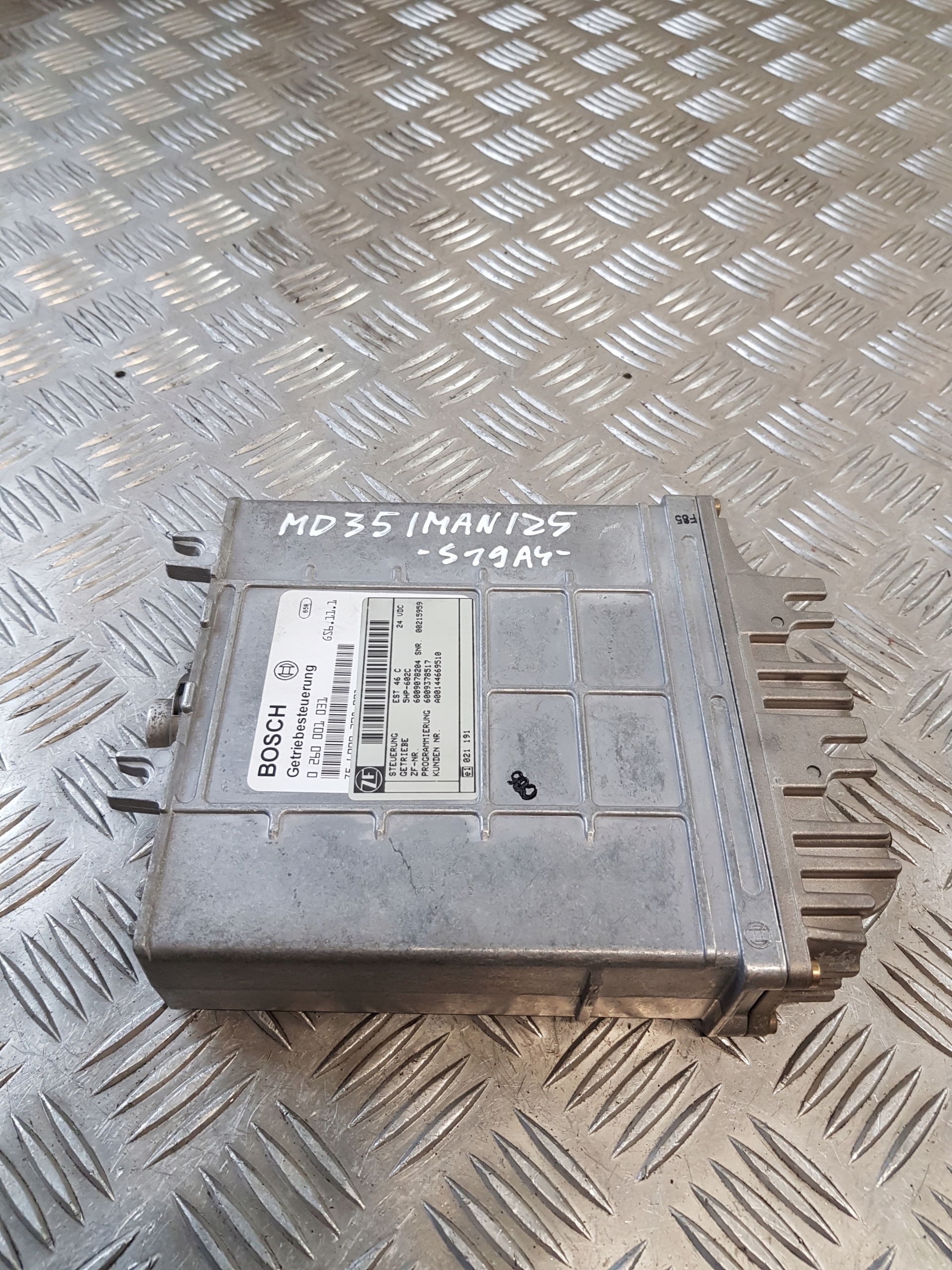 Bedienteil AUTOMATYCZNEJ Getriebe getriebe MAN 0260001031