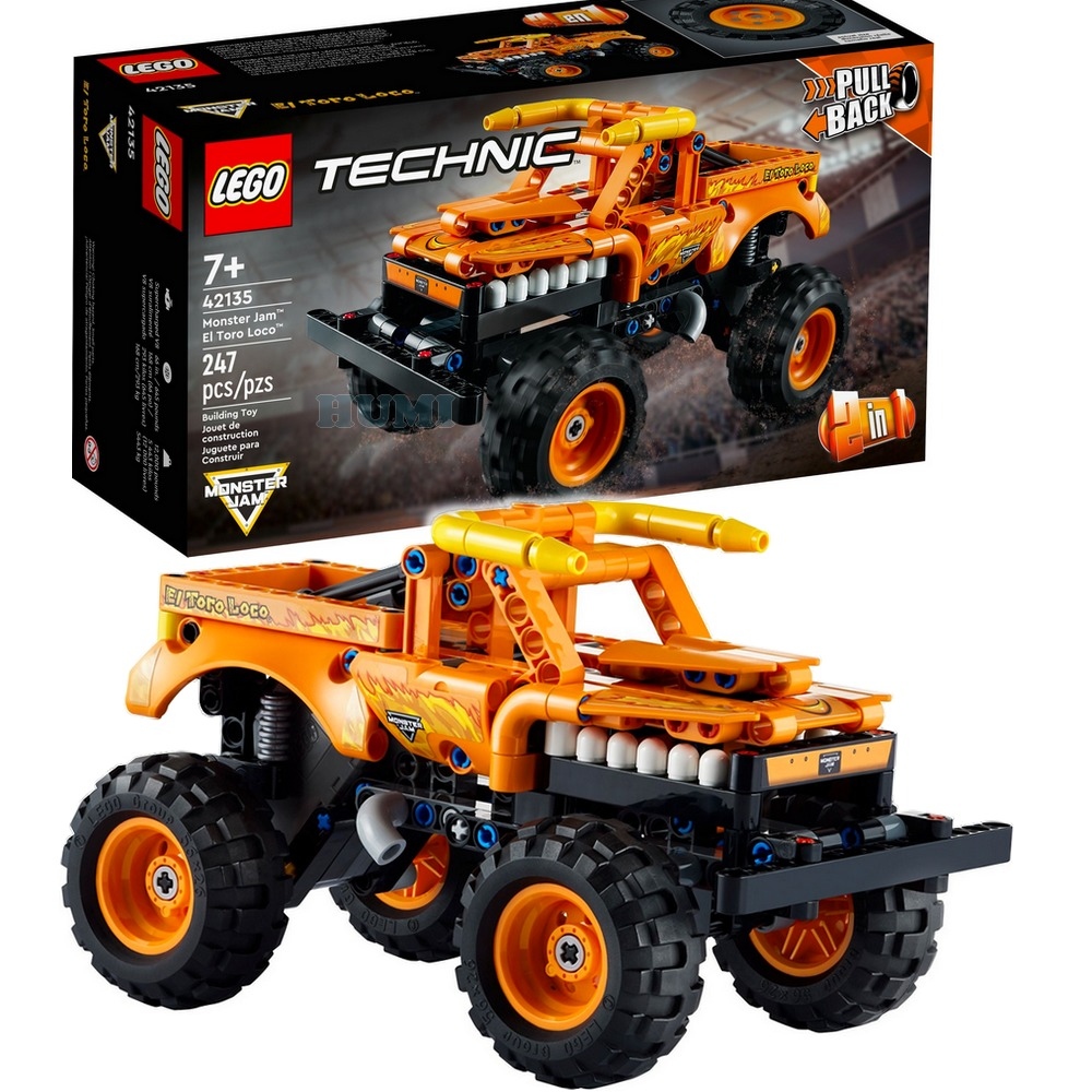 

Lego 42135 Technics Monster Jam ElToro silnik Pb