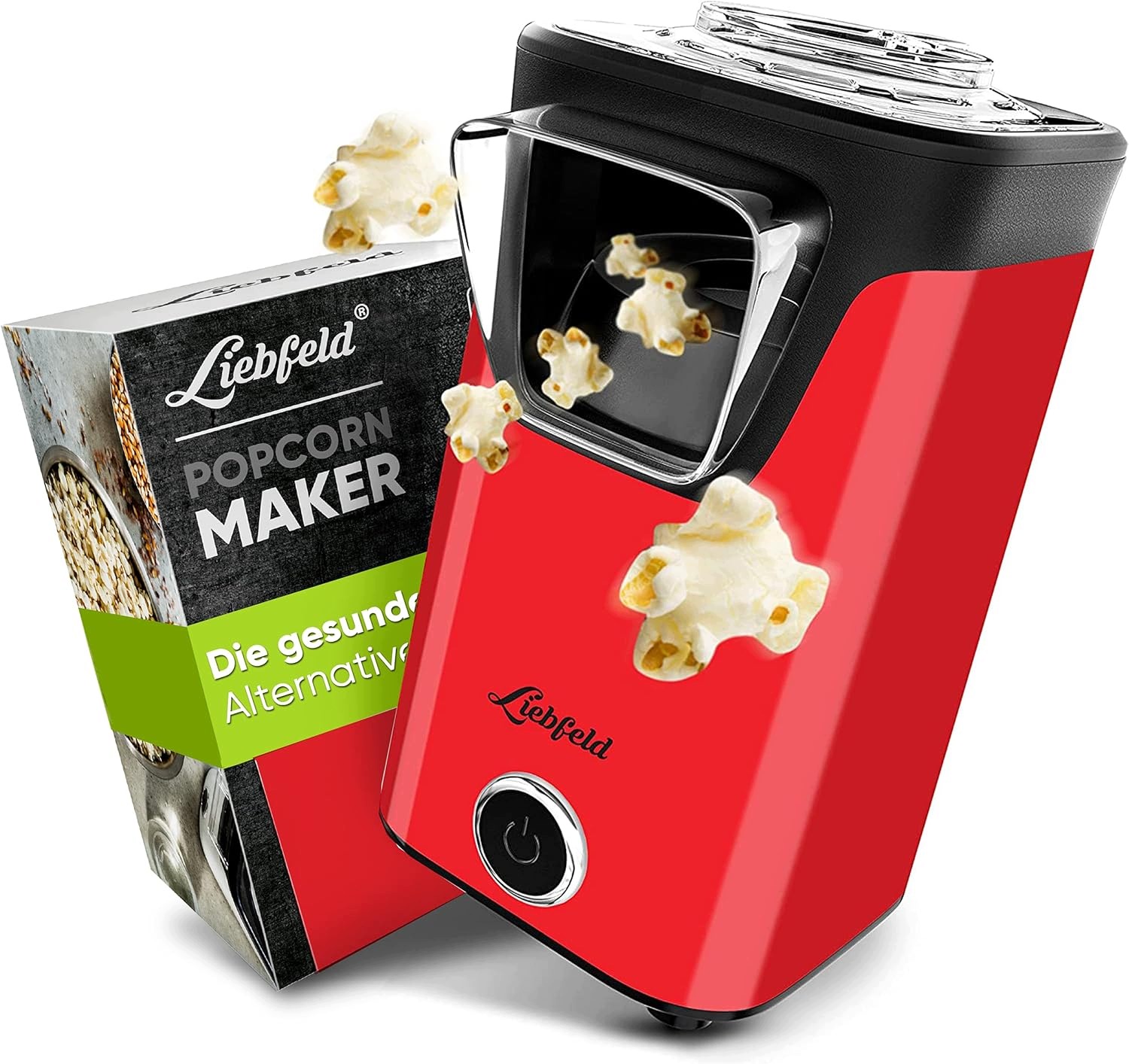 Stroj Na Horkovzdušný Popcorn Bez Retro Oleje Liebfeld