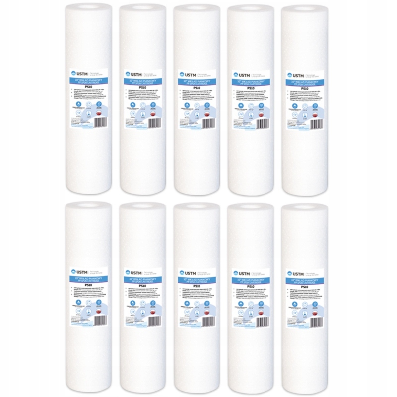 

Filtr Do Wody Wkład Piankowy 10 Mikron PS10 10 szt