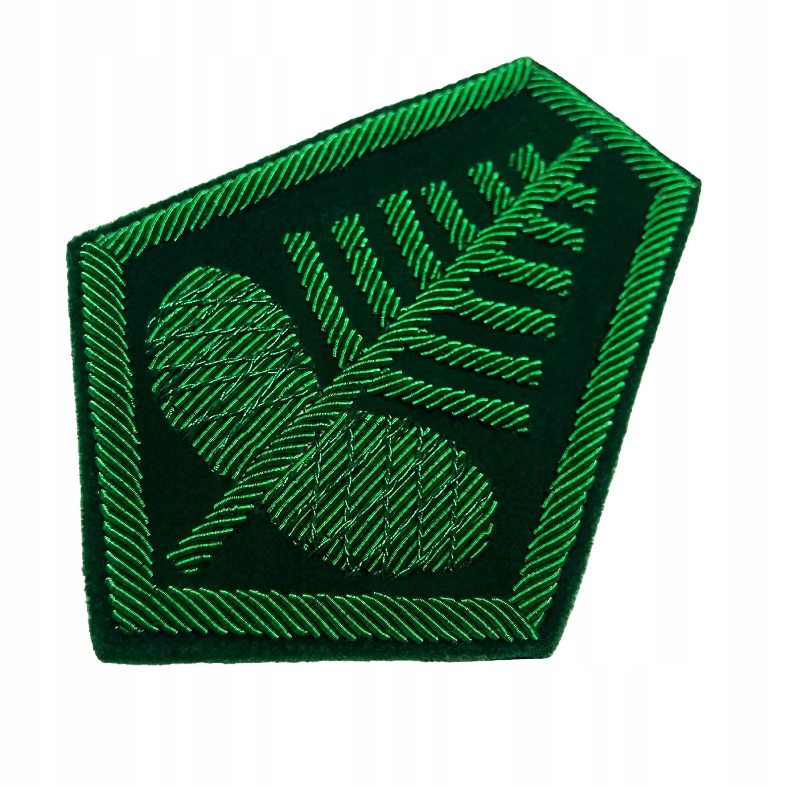 Dystynkcje Myśliwskie patki na Płaszcz lub Pelerynę haft ręczny Bajorek