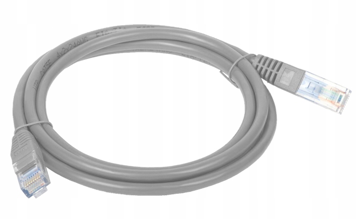 ALANTEC Kabel sieciowy UTP kat.6 LAN szary 10m Typ przewód