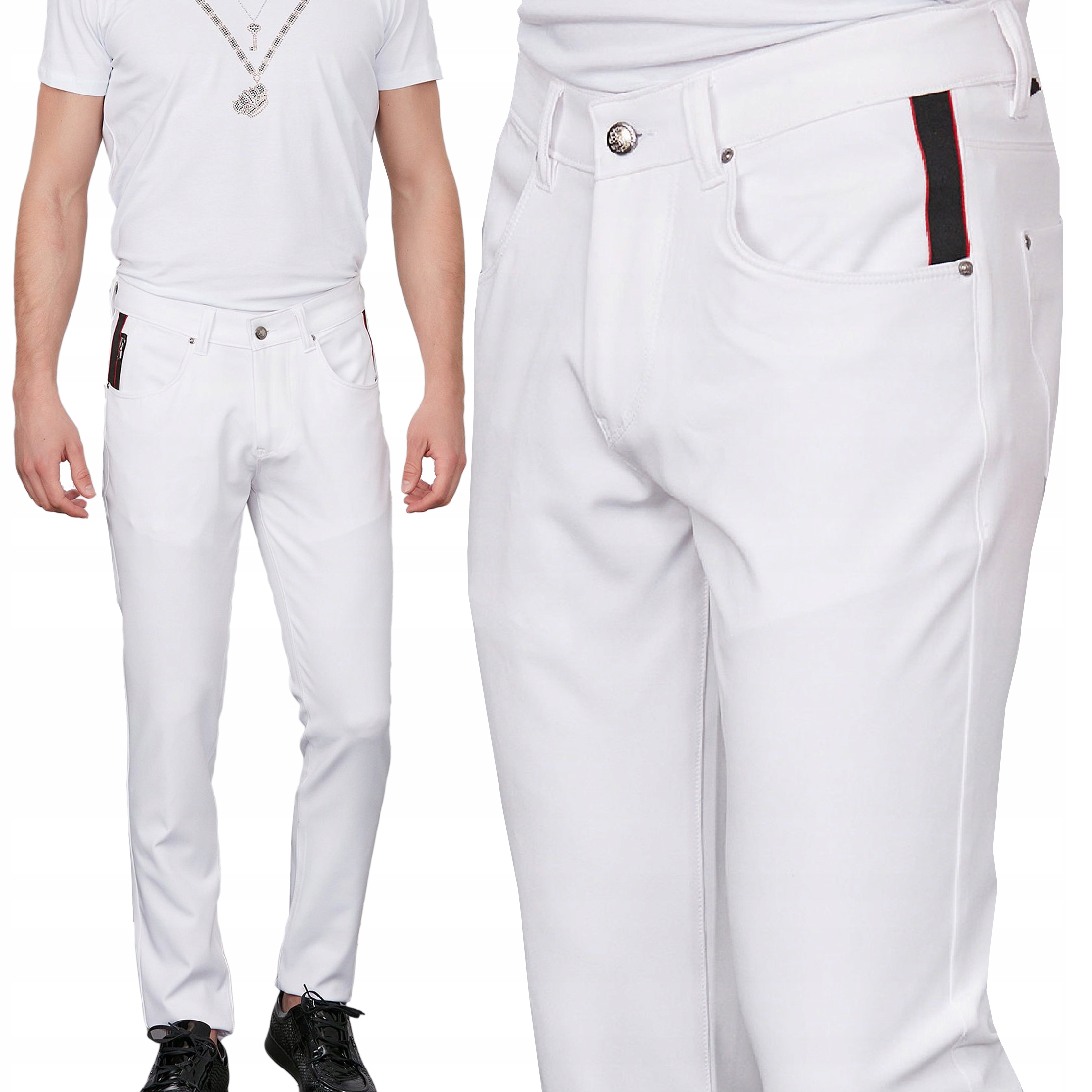 Pánské elegantní kalhoty Mondo Limited slim fit