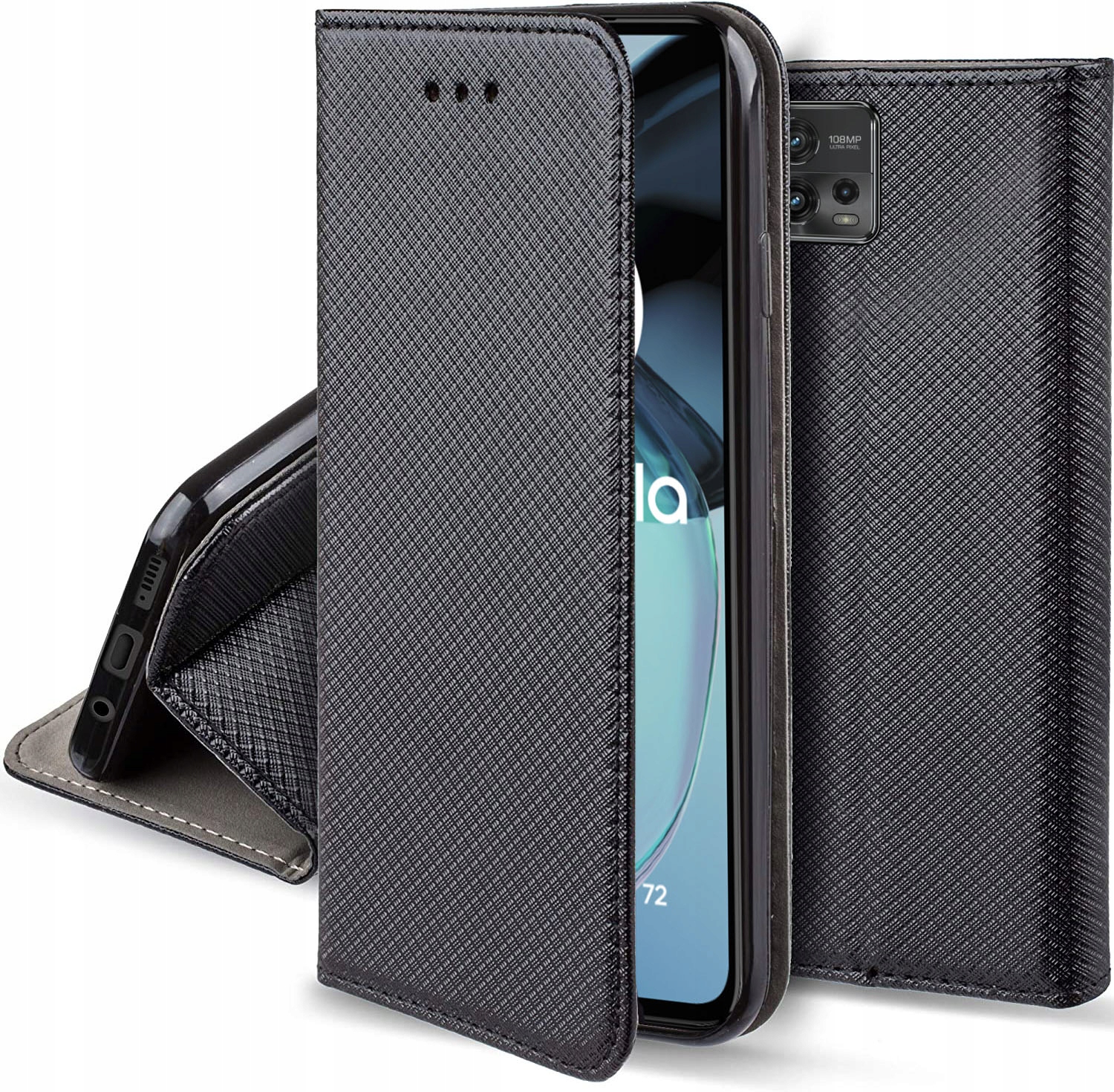 

Etui S-magnet +szkło do Motorola Moto G72