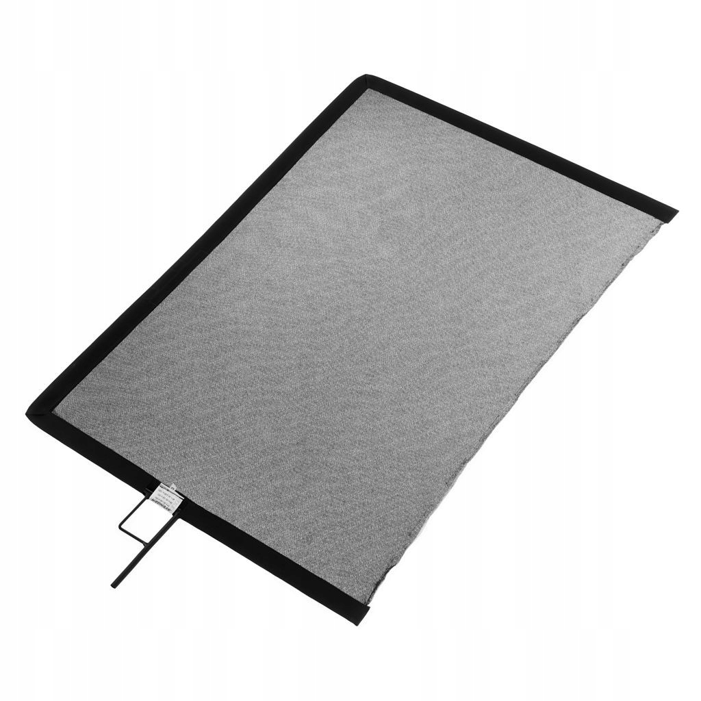 Trojitá síť černá 60x75 cm s otevřeným rámem