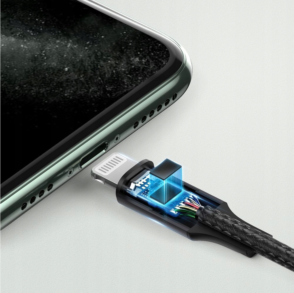 Ugreen kabel przewód AUX MFI Lightning do iPhone 3,5 mm 1 m dobra jakość Marka Ugreen