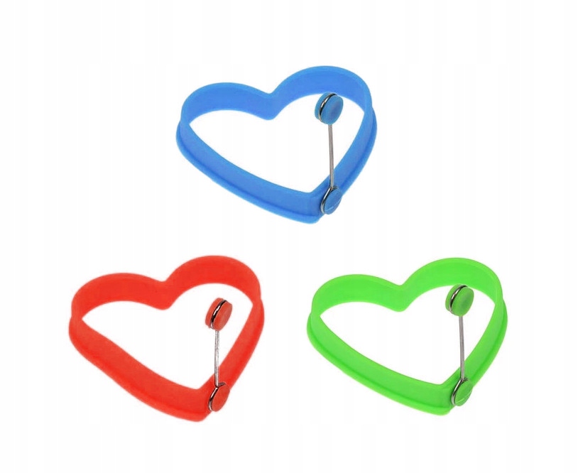 Foremka serce silikon do jajek Kod producenta brak