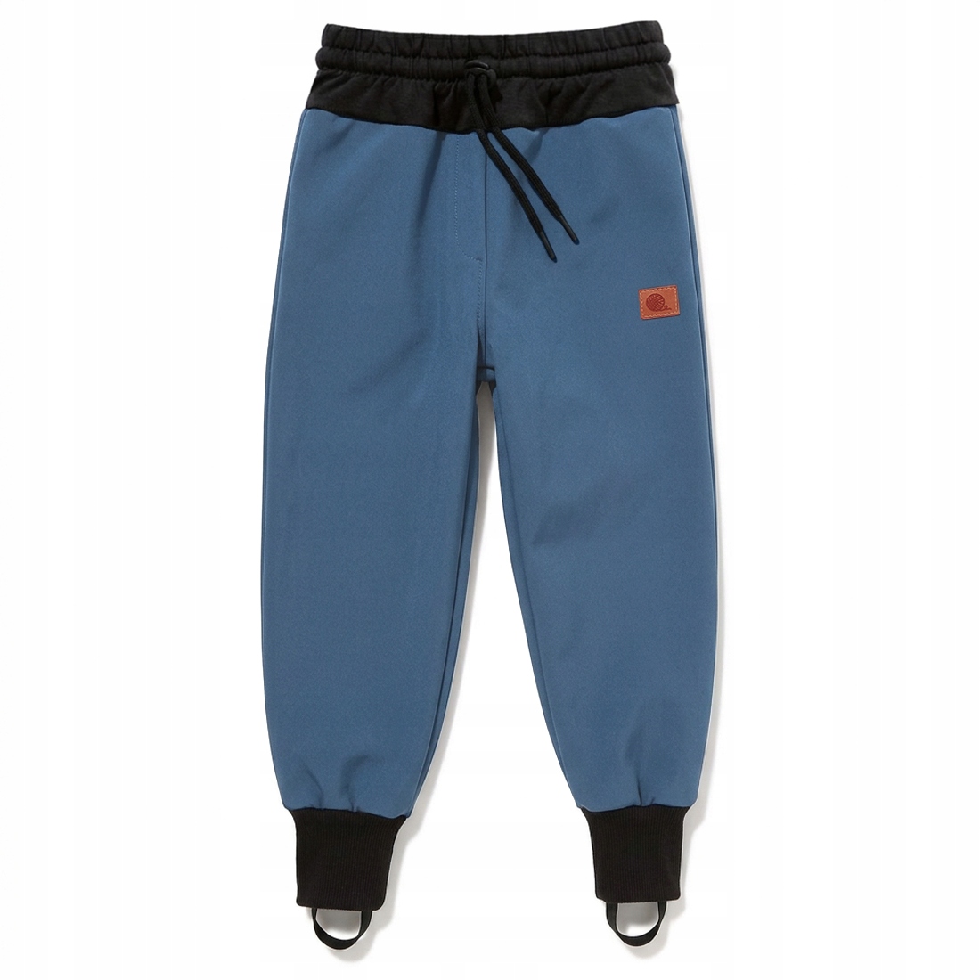 TuSzyte Dziecięce spodnie softshell, przeciwdeszczowe, na gumkę R.152