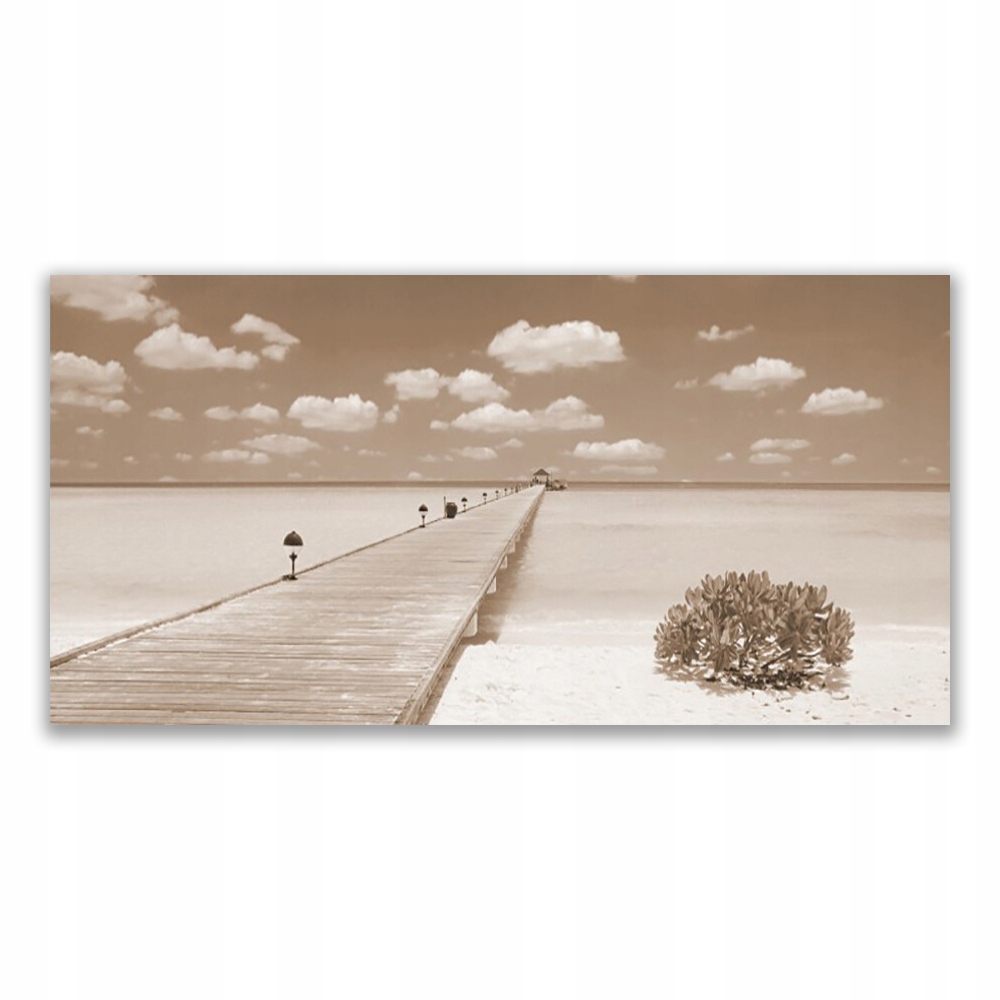 

Fotoobraz nowoczesny 120x60 Morze Most Krajobraz