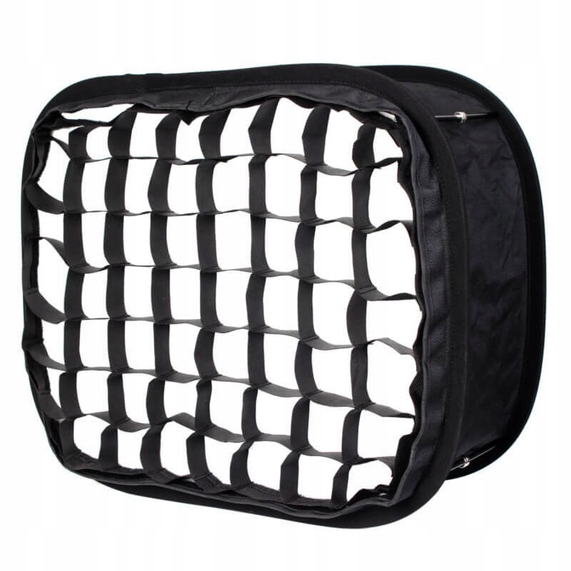 Softbox prostokątny Mitoya 53x63 cm do paneli Led z gridem
