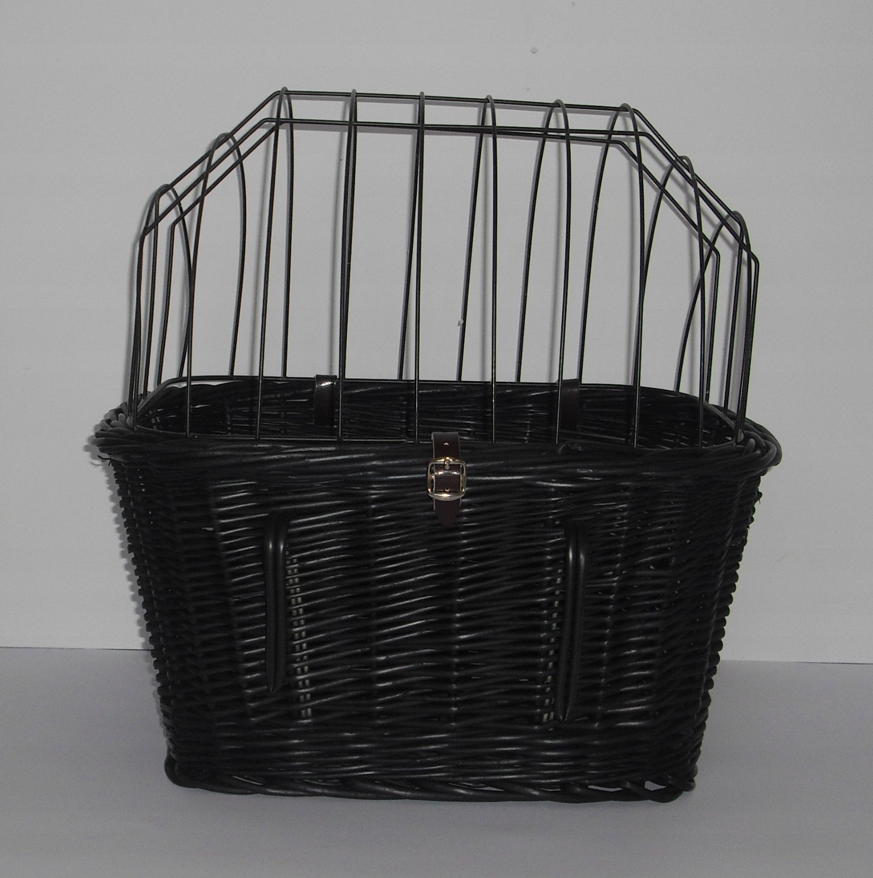 Duży koszyk z wikliny na Rower dla Psa do 15kg