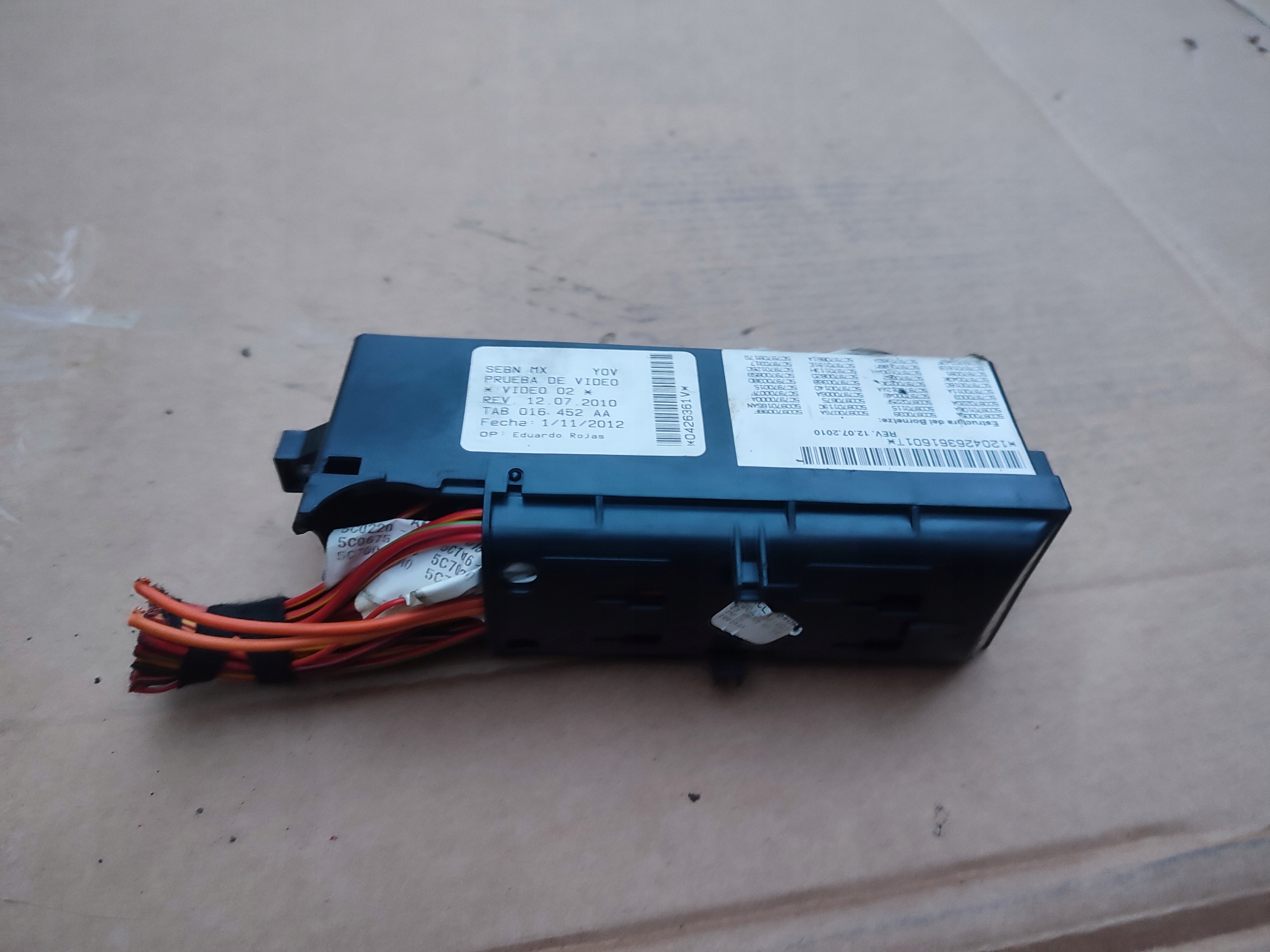 Module fusibles Volkswagen Jetta VI 5C0970005A