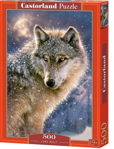

Castorland Puzzle 500 El Samotny Wilk Wolf Lonely