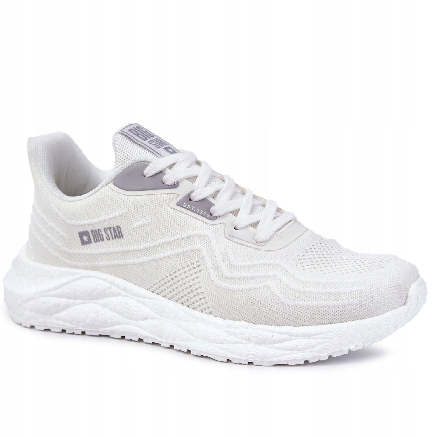 Lekkie Buty Sportowe Big Star KK174017 Białe 41