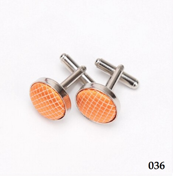 Spinki do mankietów / koszuli czerwone Wykończenie Matowane