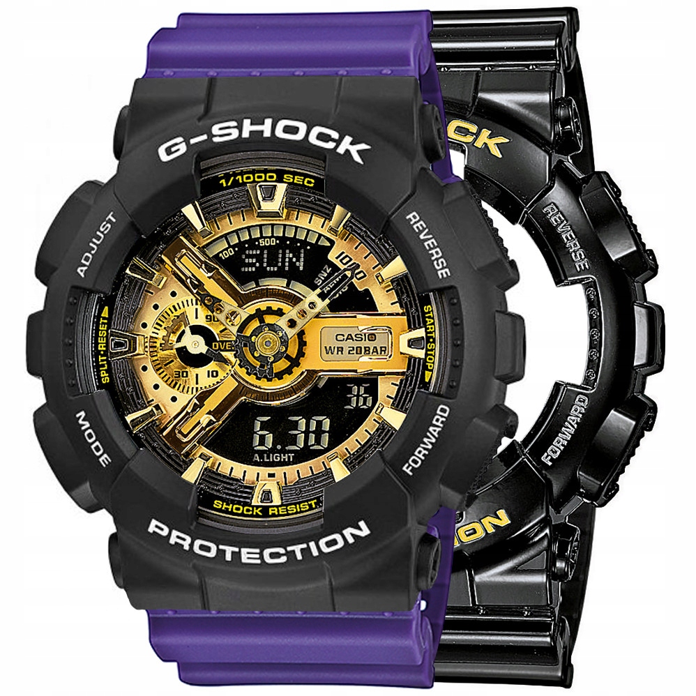 Hodinky Casio G-Shock Set GA-110GB-1AER Bezel 10508136 Řemínek 10498156 2