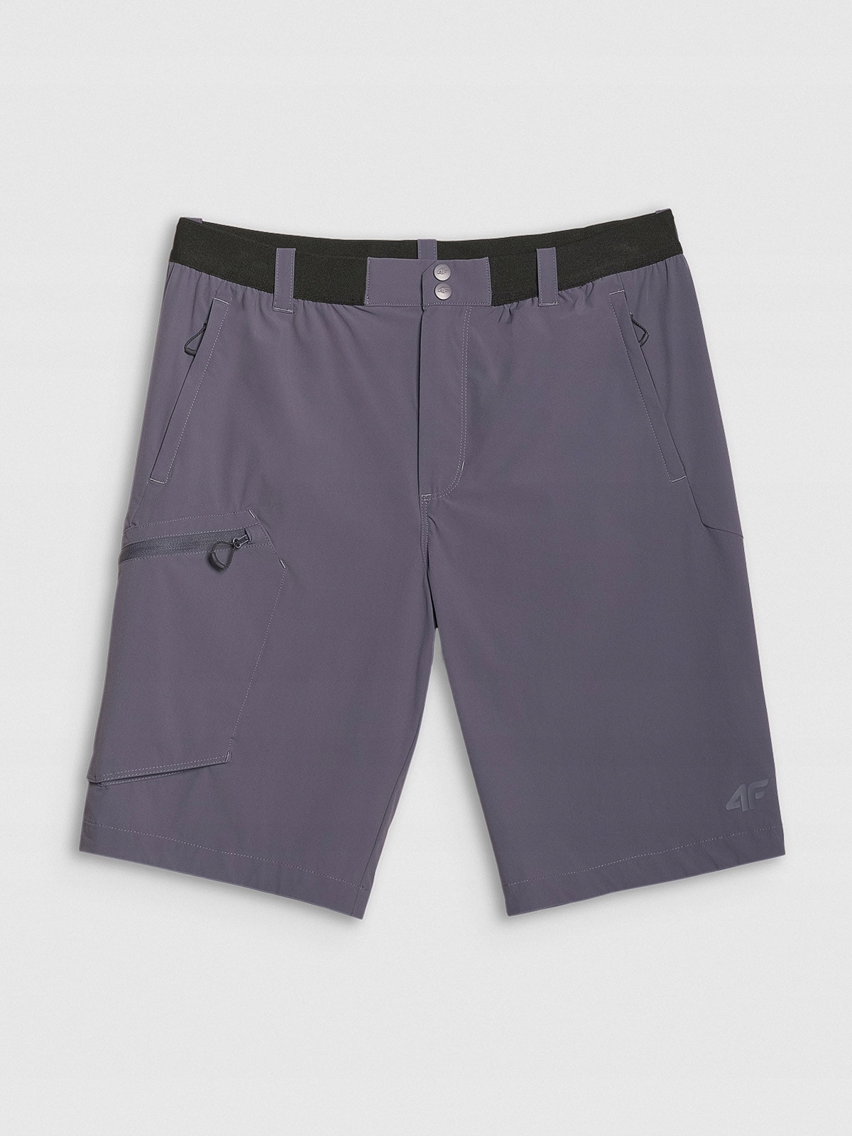 4F Kraťasy 4Way Stretch pánské šedé, velikost XXL