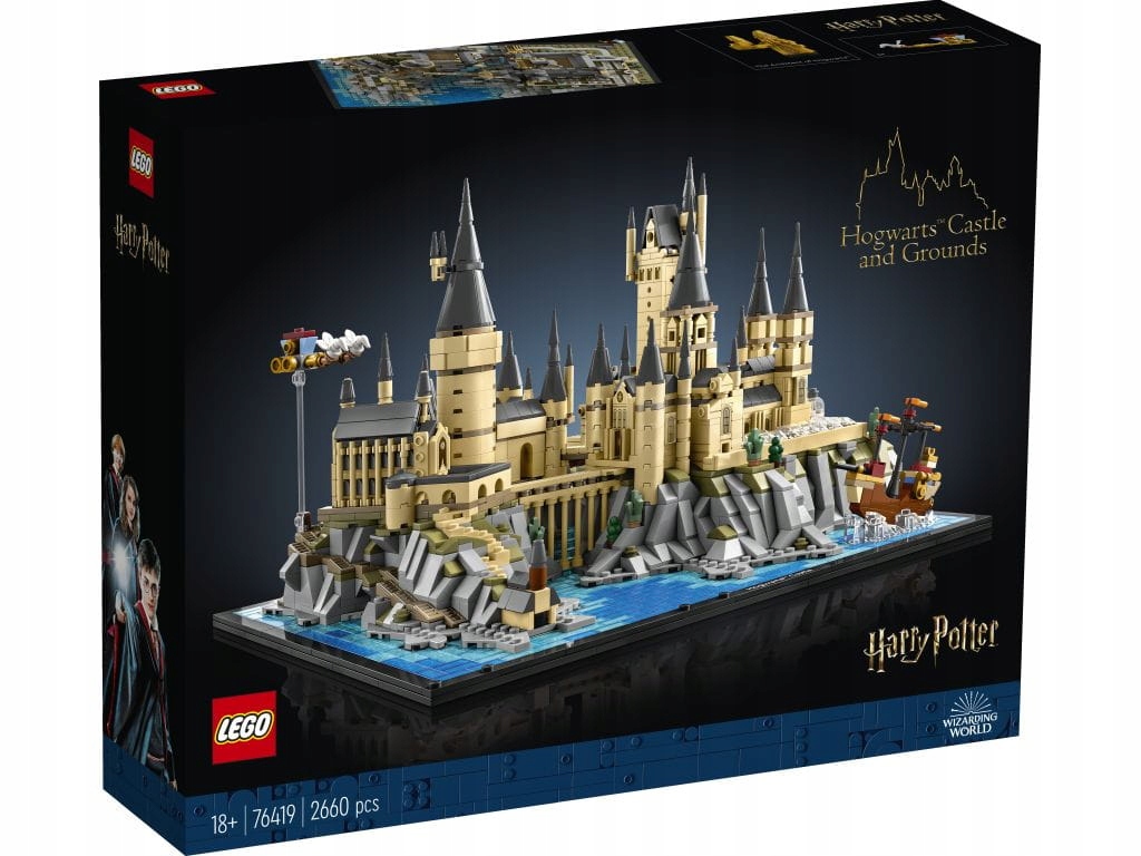 Lego 76419 Harry Potter Zámek Hogwarts a blána