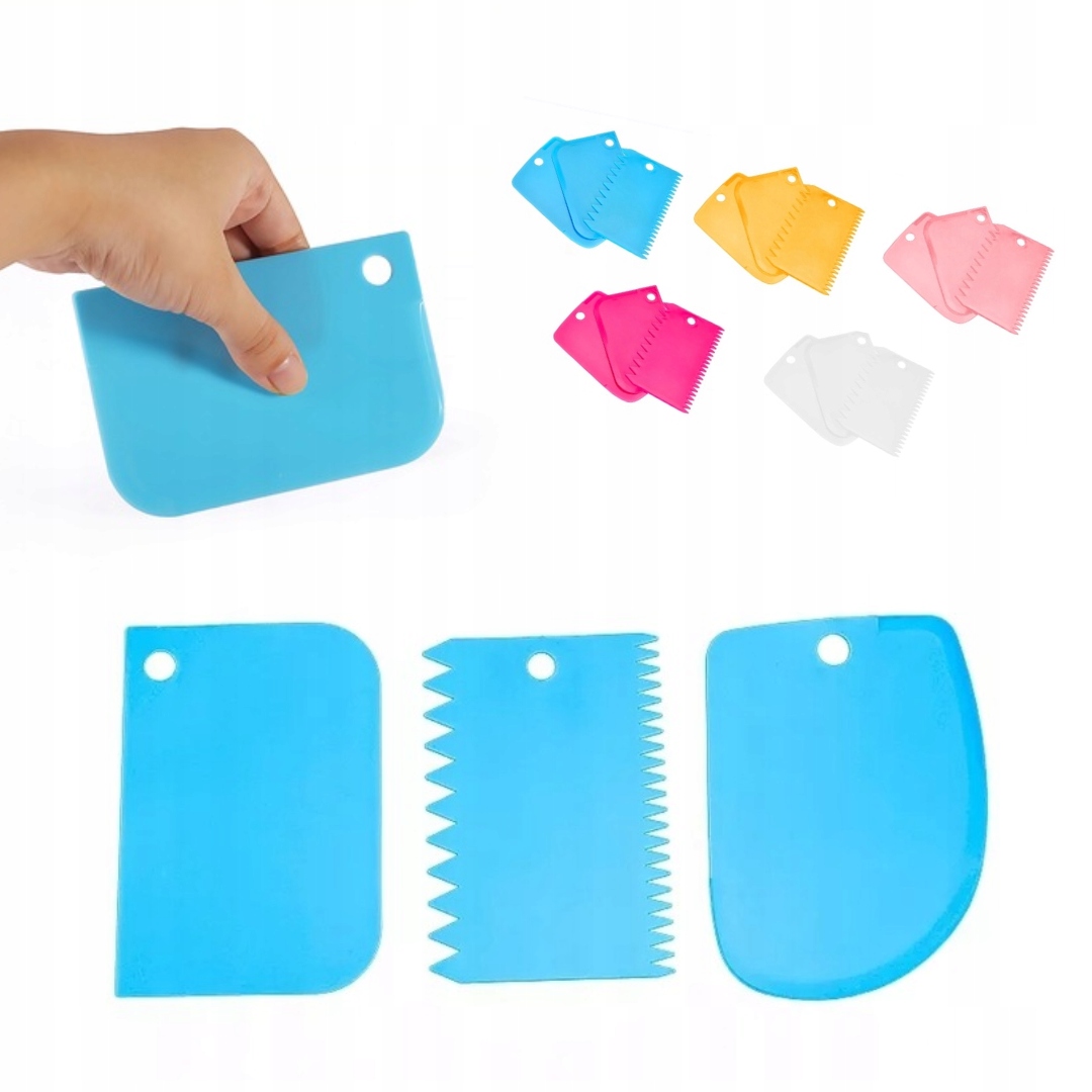 

Szpatułka Skrobka Łopatka Do Dekoracji Tortów 3SZT