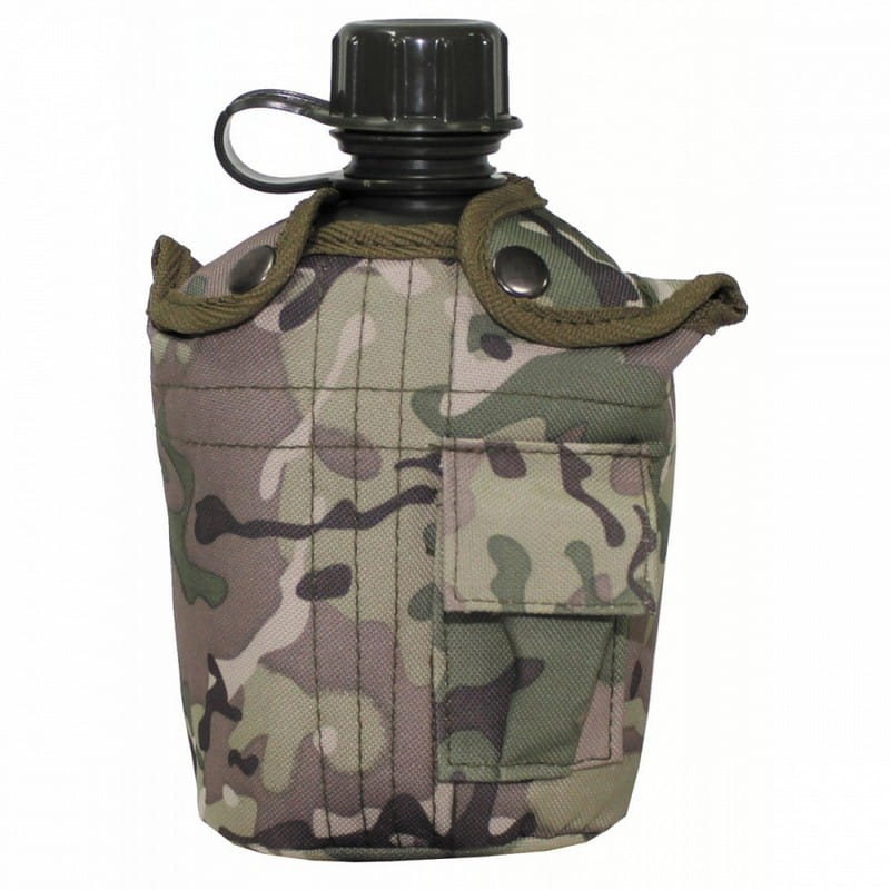 Manierka w pokrowcu Mfh camo 1litr mULTICAMO