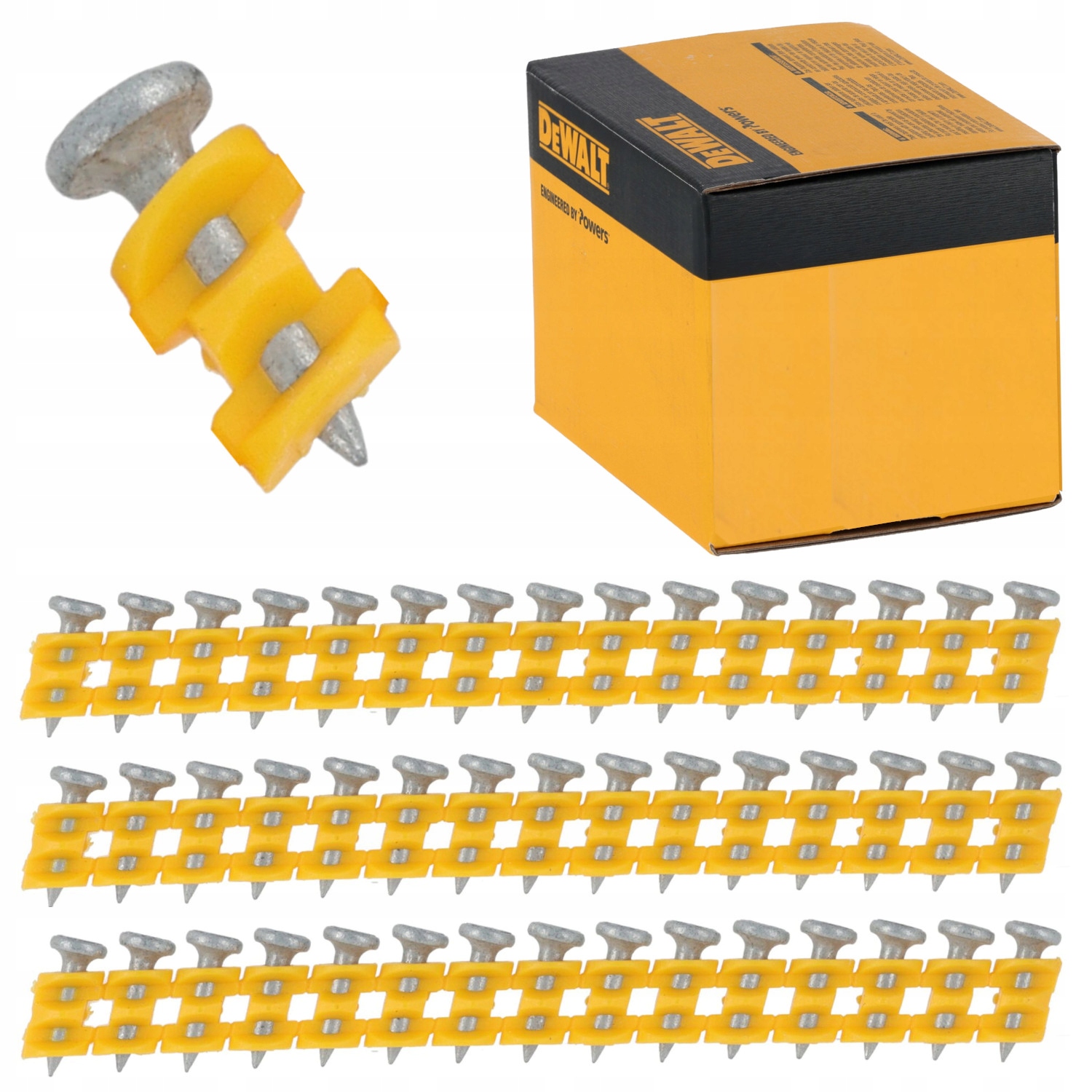 Dewalt Gwoździe na taśmie do betonu drewna 2,6 x 15mm 1005 szt. do DCN890