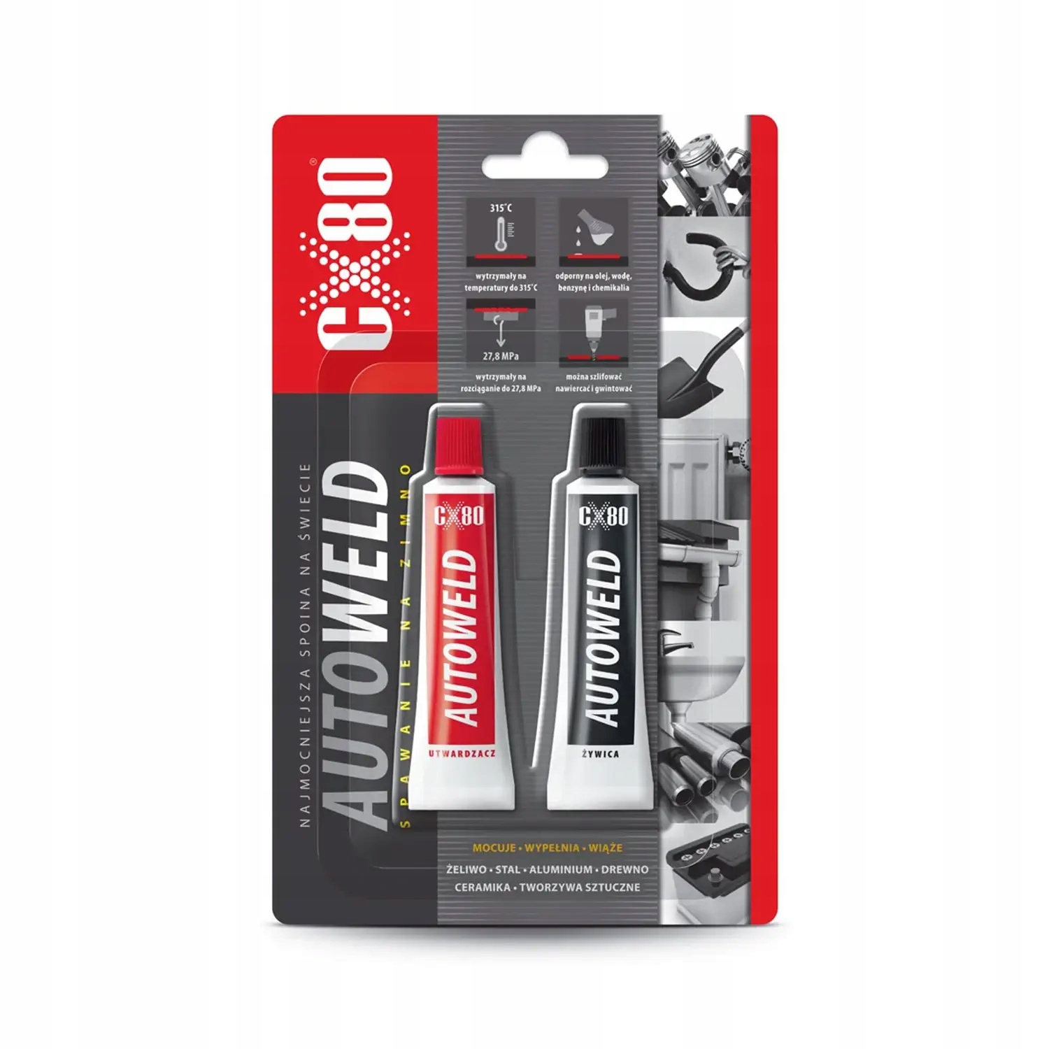 CX-80 Auto Weld spawanie na zimno 2x27g