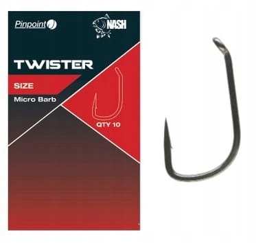 Nash Haczyki Pin Point Twister roz. 2