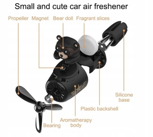 ODŚWIEŻACZ POWIETRZA MIŚ PILOT DO SAMOCHODU AUTA Producent Inny