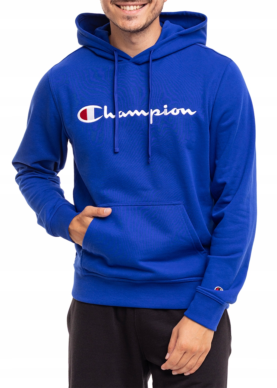 Pánská Mikina S Kapucí Champion Sportovní tréninková bavlněná mikina s kapucí M