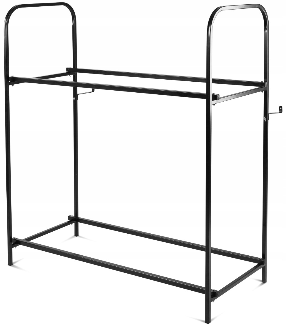 STOJAK NA 8 OPON KÓŁ SOLIDNY METALOWY REGAŁ NA OPONY KOŁA UNIWERSALNY Waga produktu z opakowaniem jednostkowym 9 kg