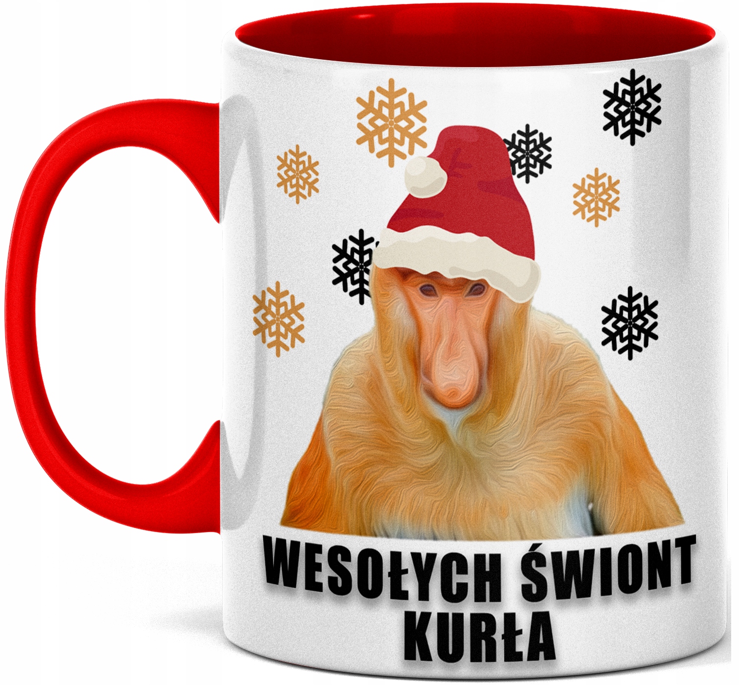 Kubek z Januszem Nosaczem ŚWIĄTECZNY JANUSZ beka