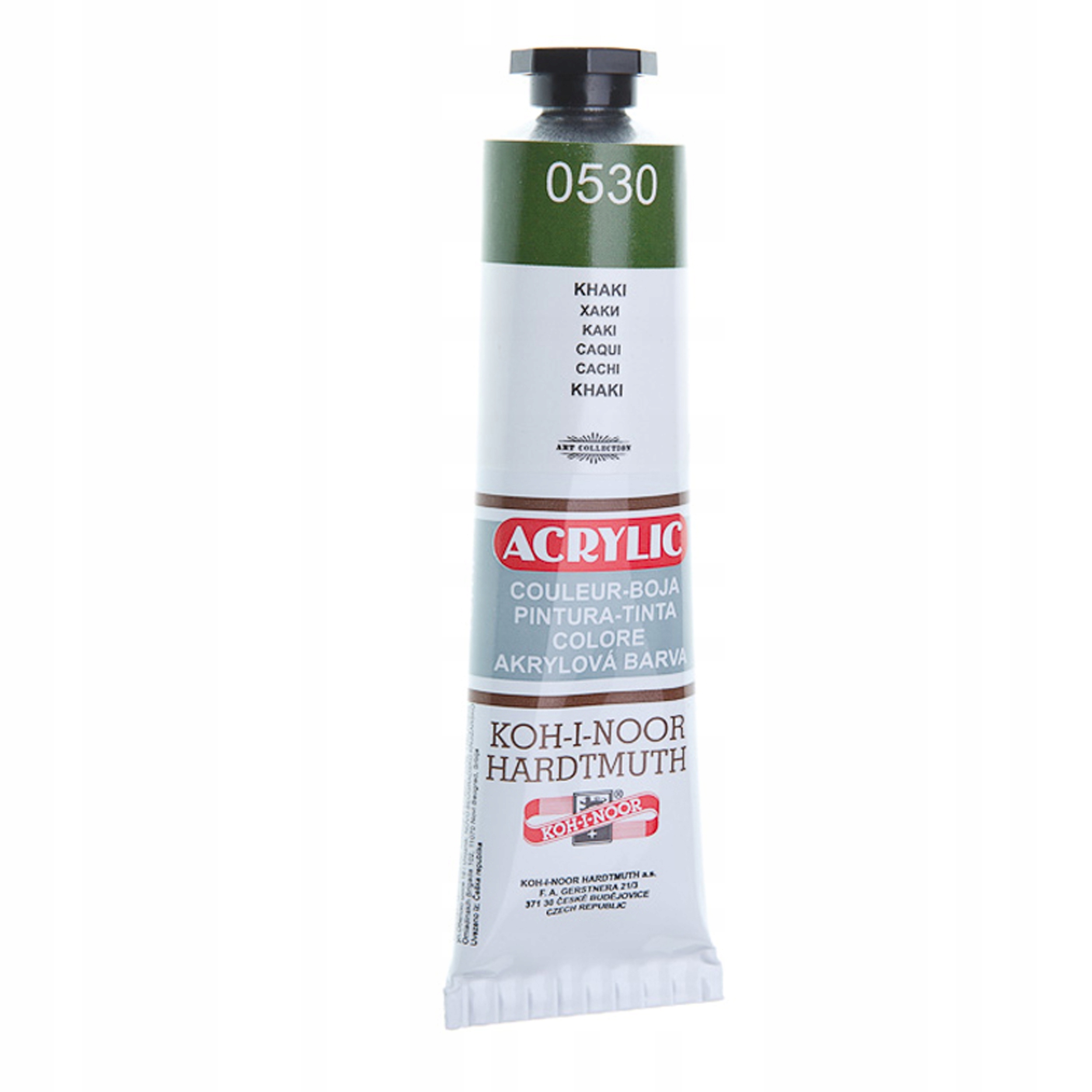Farba Akrylowa Tubka 40ML Khaki 0530 Koh-i-noor