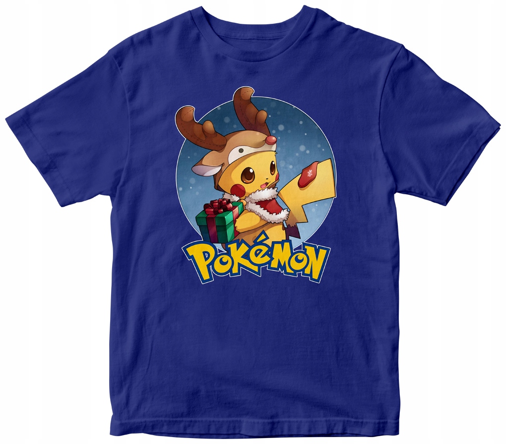 

Koszulka Święta Pokemon 122CM/6L