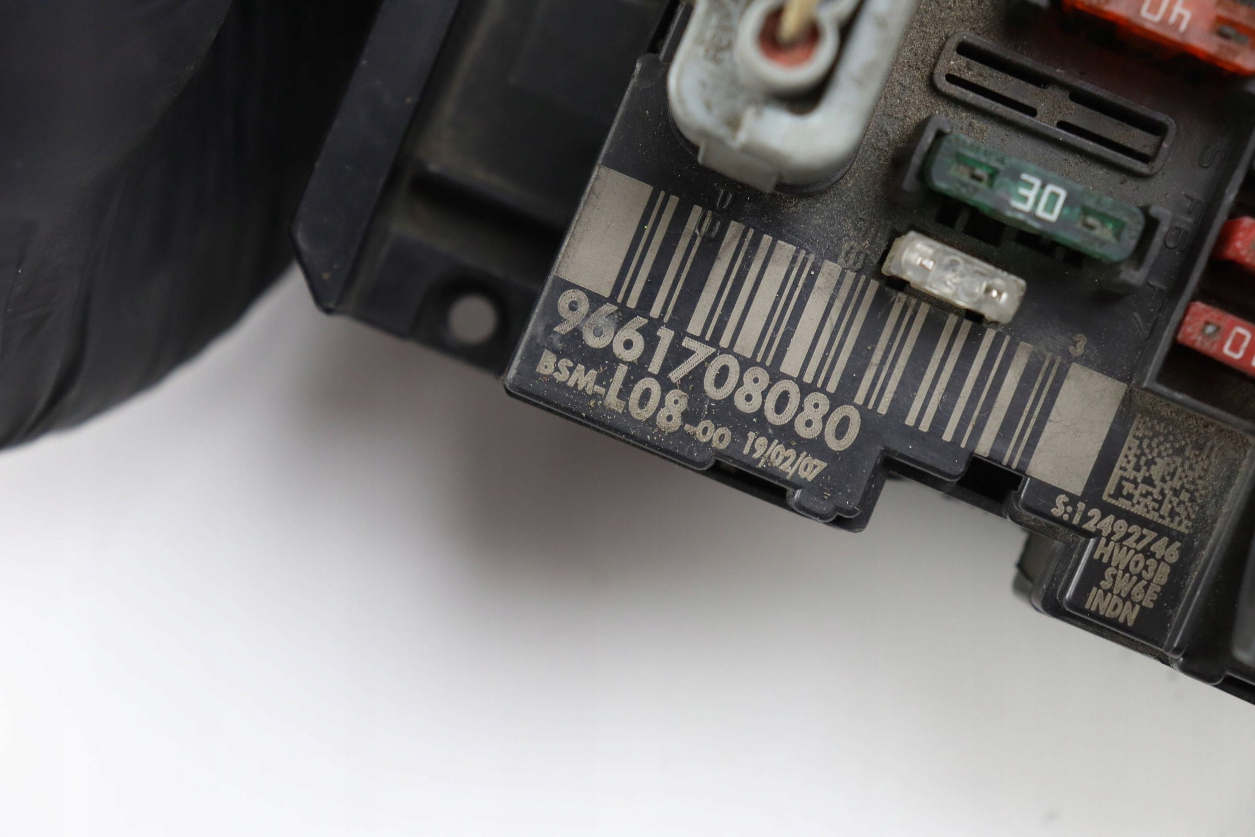 CITROEN PEUGEOT module compartment control unit BSM 9661708080