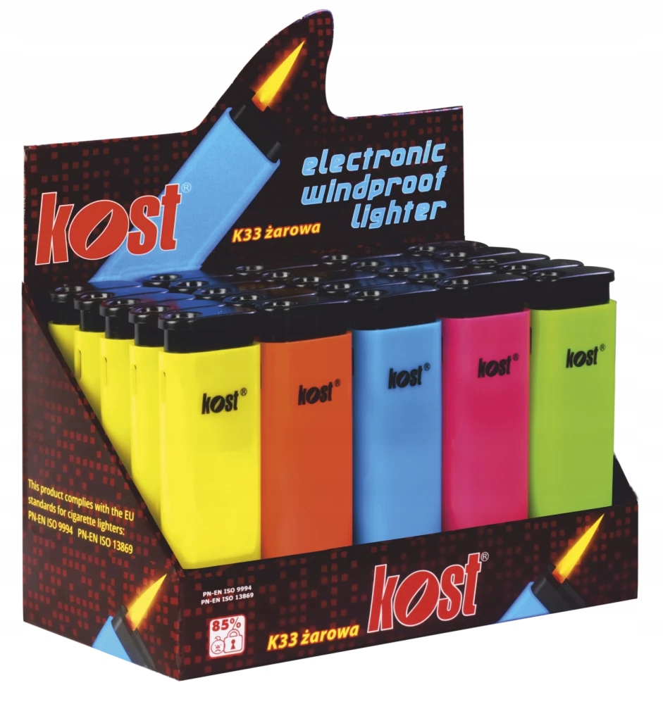 

Zapalniczka Piezo żarowa Kost K33 25szt