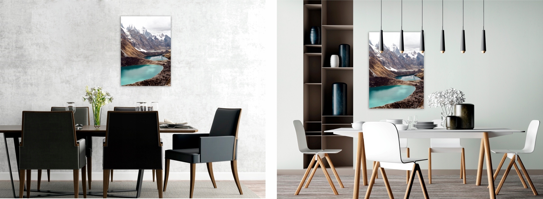 JEZIORA plakat 40x50 cm obraz #146 Wysokość produktu 50 cm