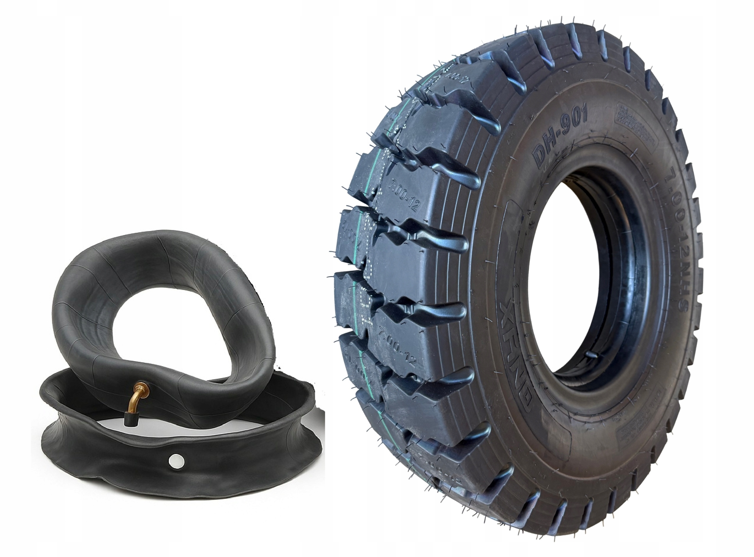 Sada pneumatiky a náramku Onyx 7.00-12 12 Pr pre vysokozdvižný vozík, silná