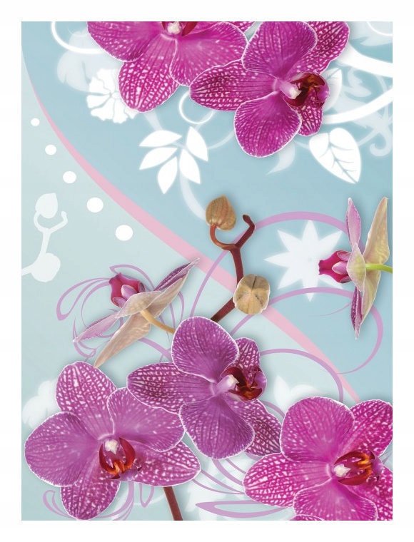 Fototapeta Orchidea vinylová elegancia do obývačky 184x254 lepidlo