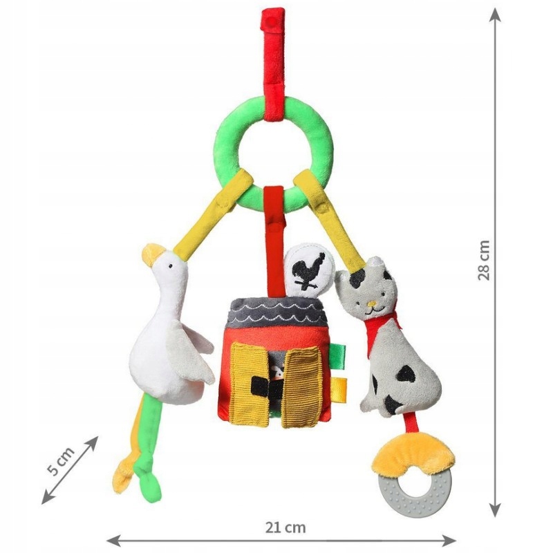 Babyono Zawieszka do wózka ON THE FARM Rodzaj zawieszki