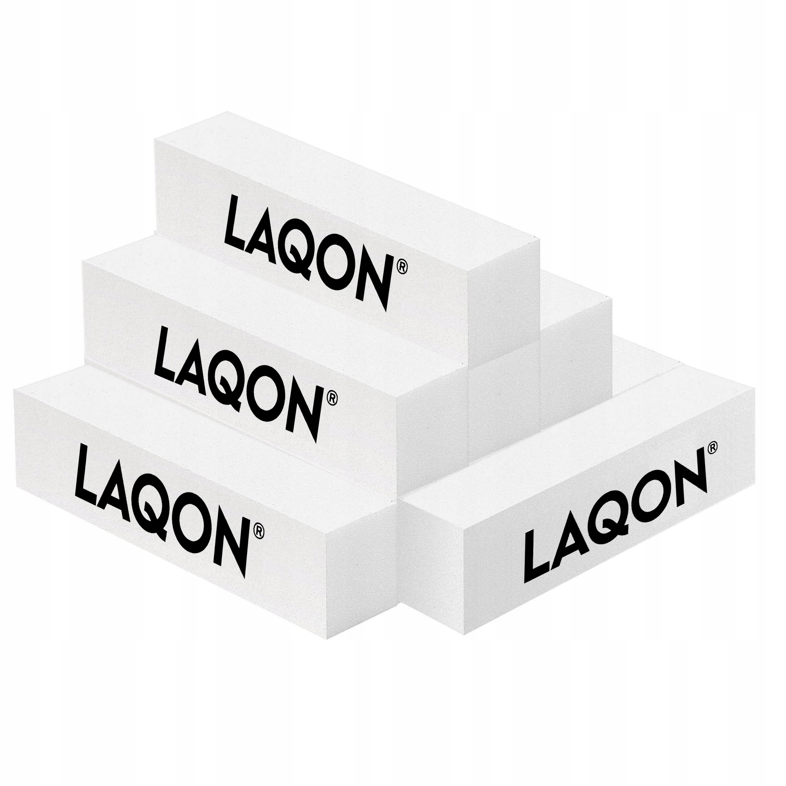 

10x Blok bloczek polerski Biały zestaw 100/100