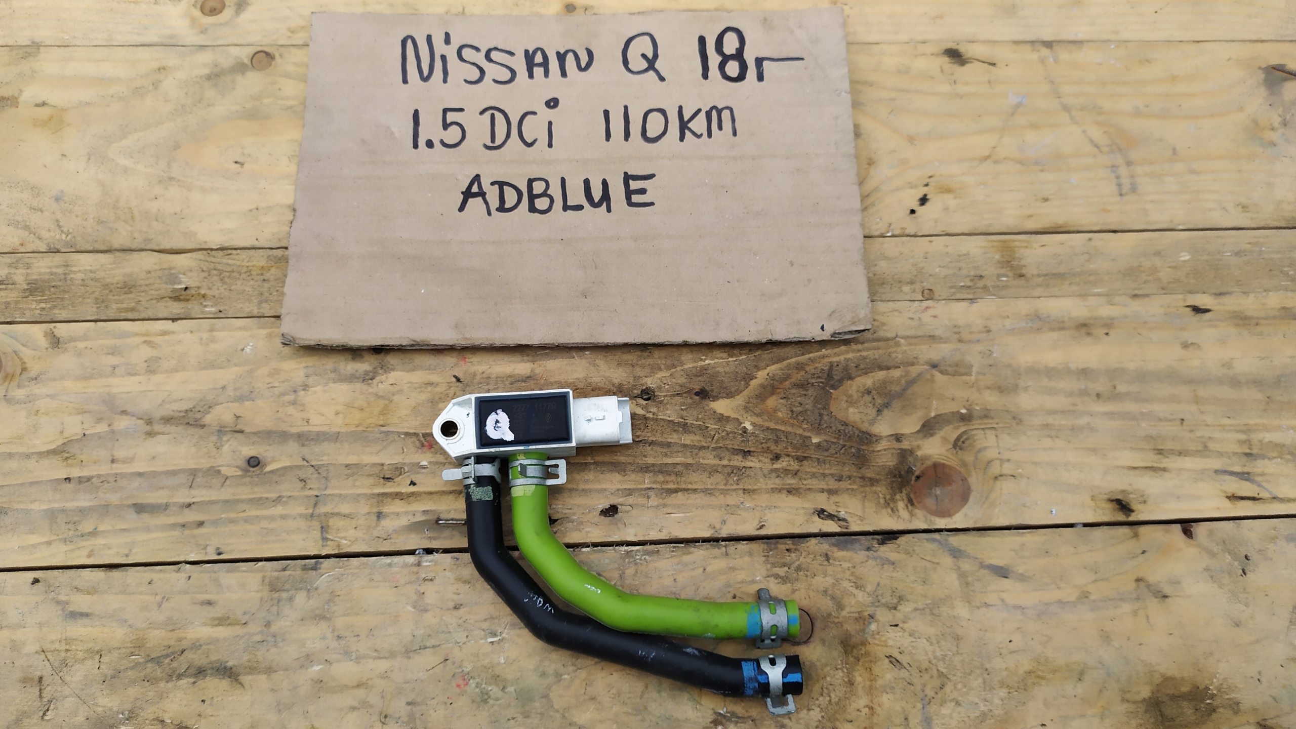 Qashqai J11 датчик тиску вихлопних газів 227701177r