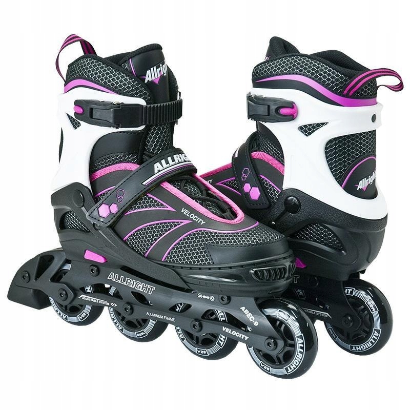 ROLKI ALLRIGHT VELOCITY PINK L 39-42 Marka Allright