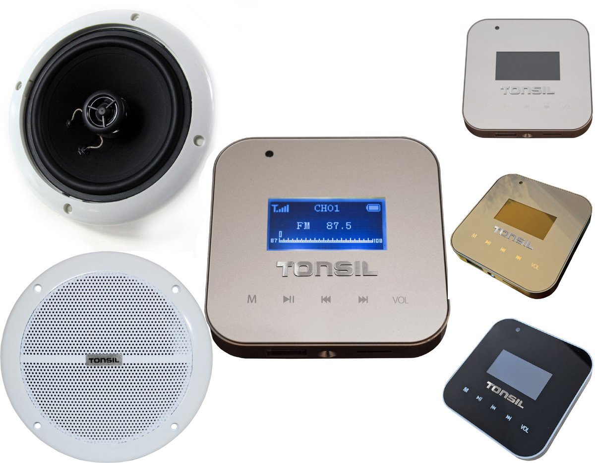 SUFITOWY ZESTAW NAGŁOŚNIENIA TONSIL/VK BLUETOOTH