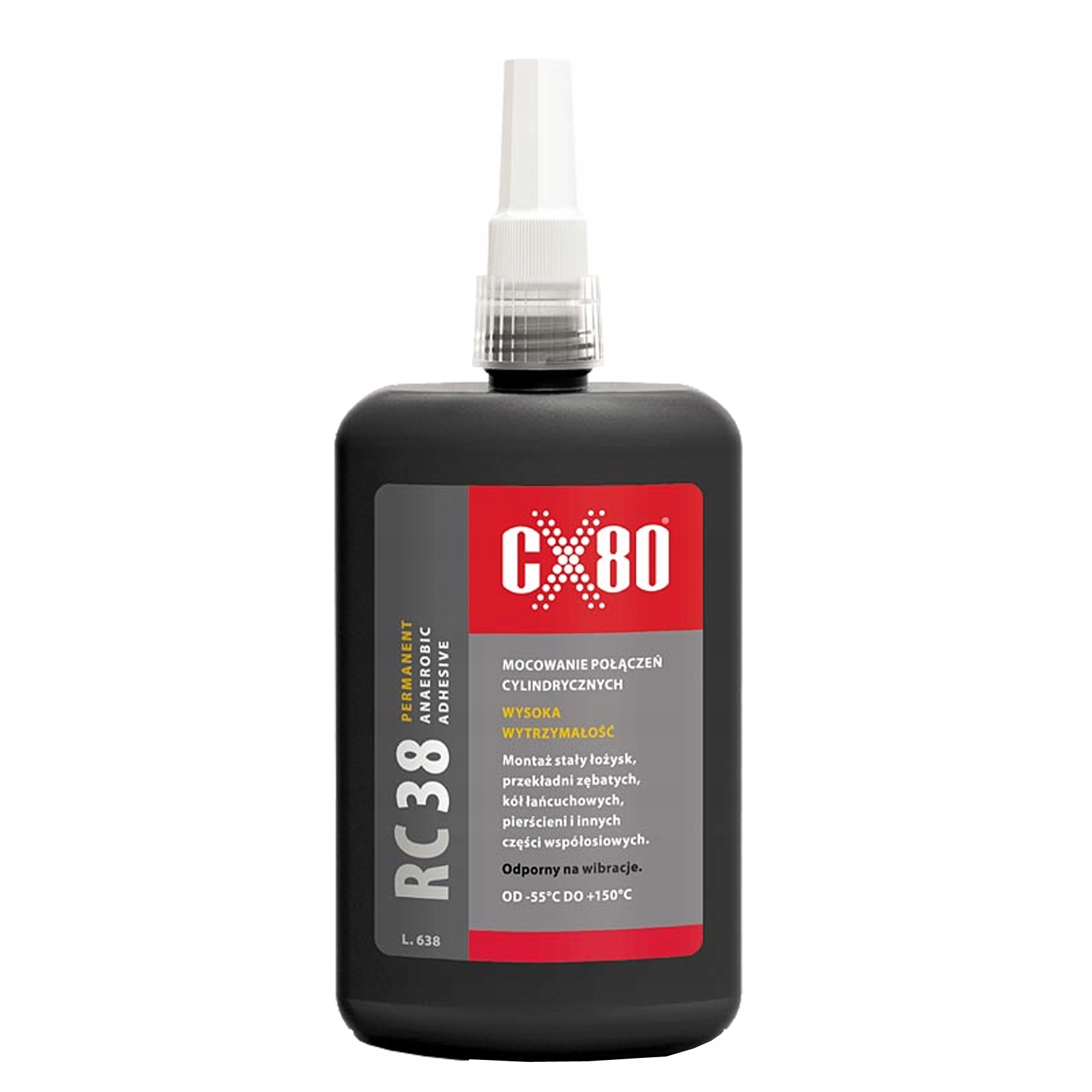 

CX80 RC38 klej do montażu łożysk bardzo mocny 10ML