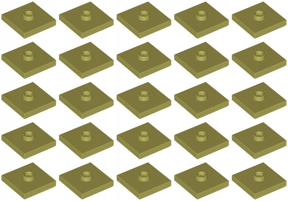 

Lego 87580 Płytka 2x2 oliwkowa (15g) 25 szt.