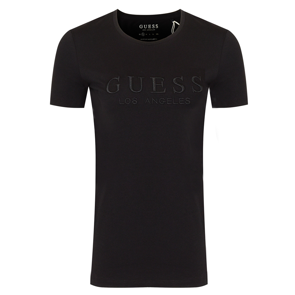 Dámské tričko Guess Logo M1RI28 J1311 Černé