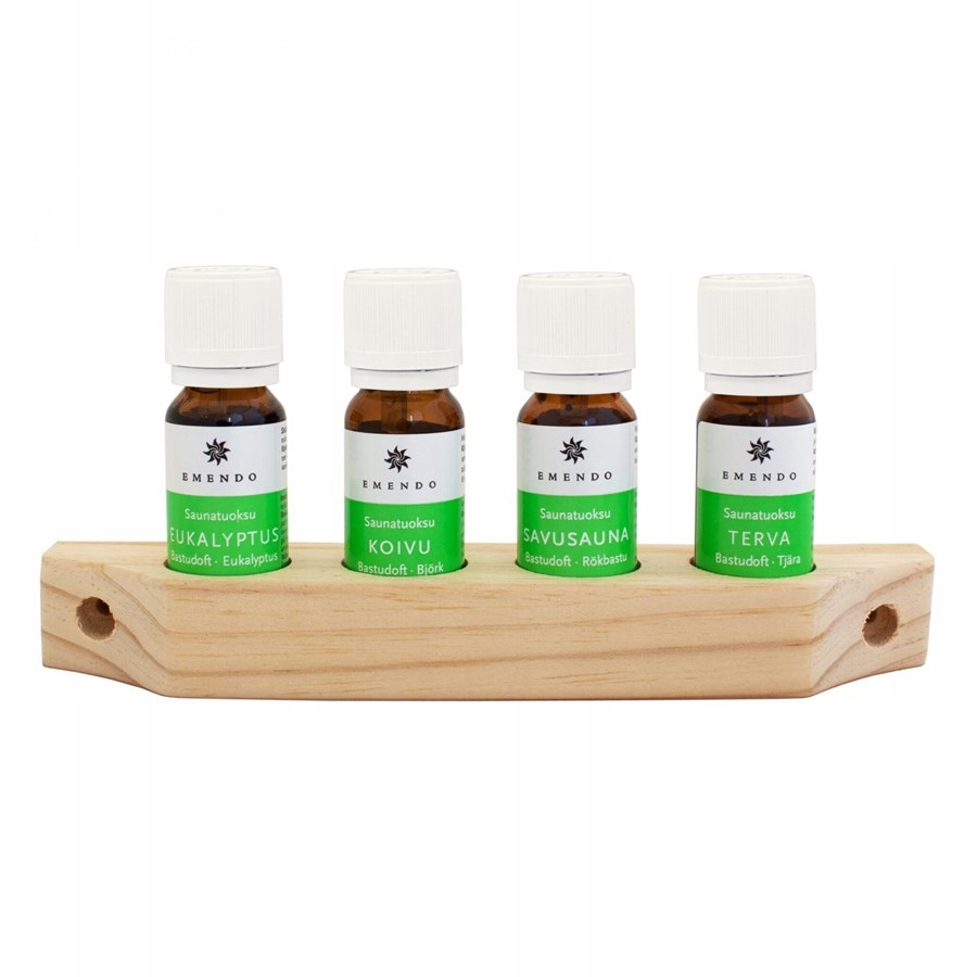 

Zestaw Olejków Eterycznych Podstawka Emendo 4X10ML