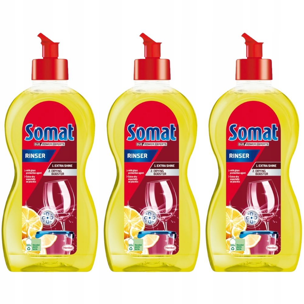 

Somat Nabłyszczacz płyn do zmywarki Lemon 3x 500ml