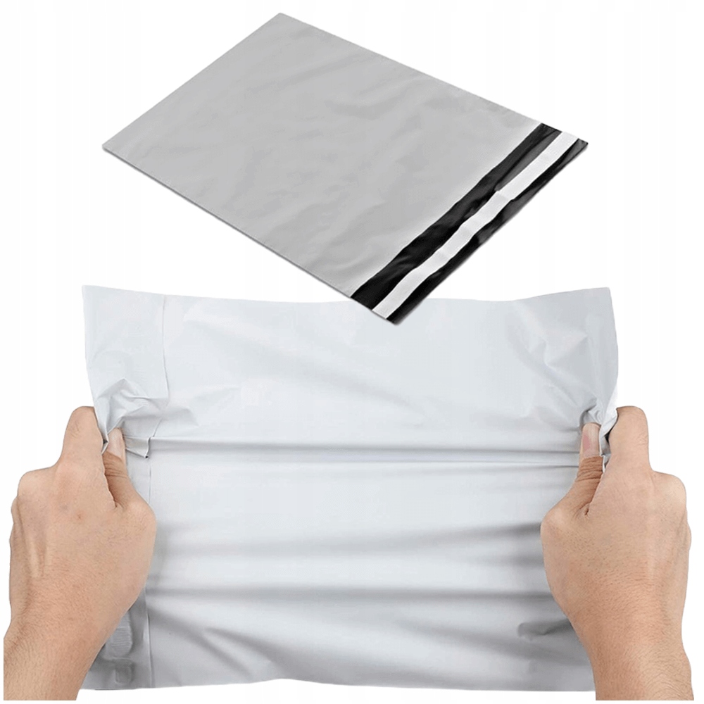 

Foliopaki Koperty Kurierskie 70x78+4 0,06 Białe